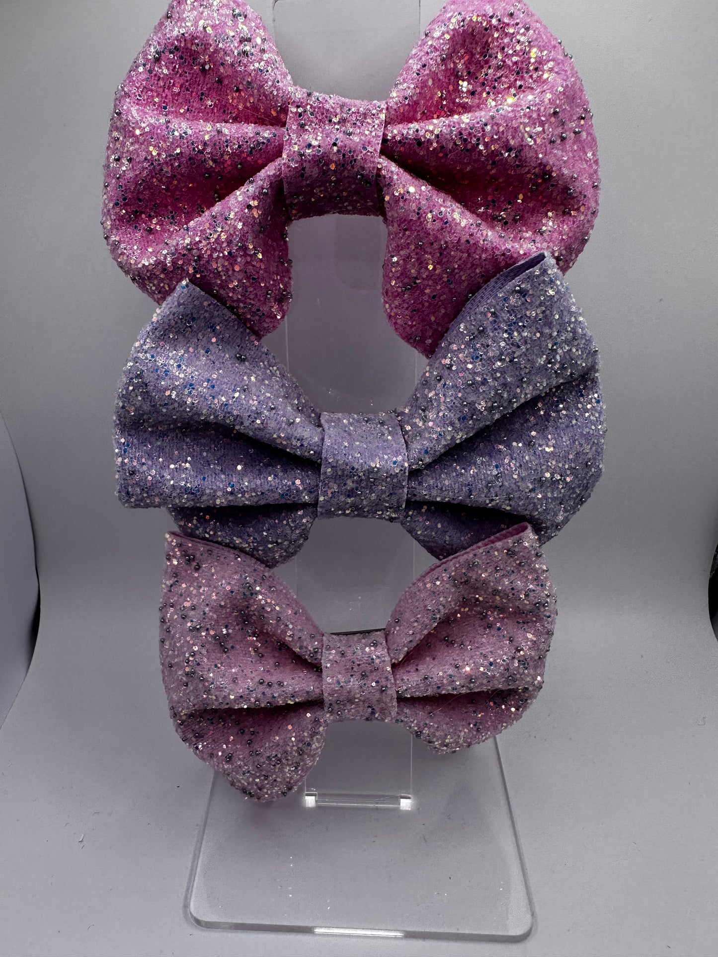 Hair Clip Pearl Glitter Vinyl Set