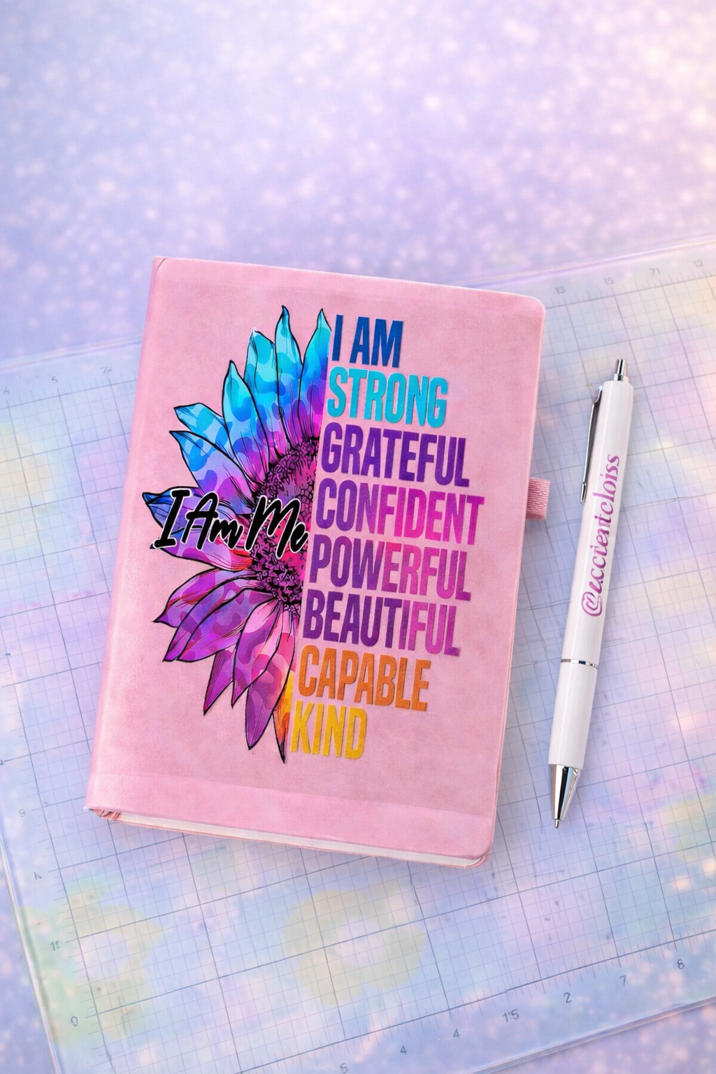 Journal Motivacional “I Am” – Diario de Afirmaciones y Amor Propio