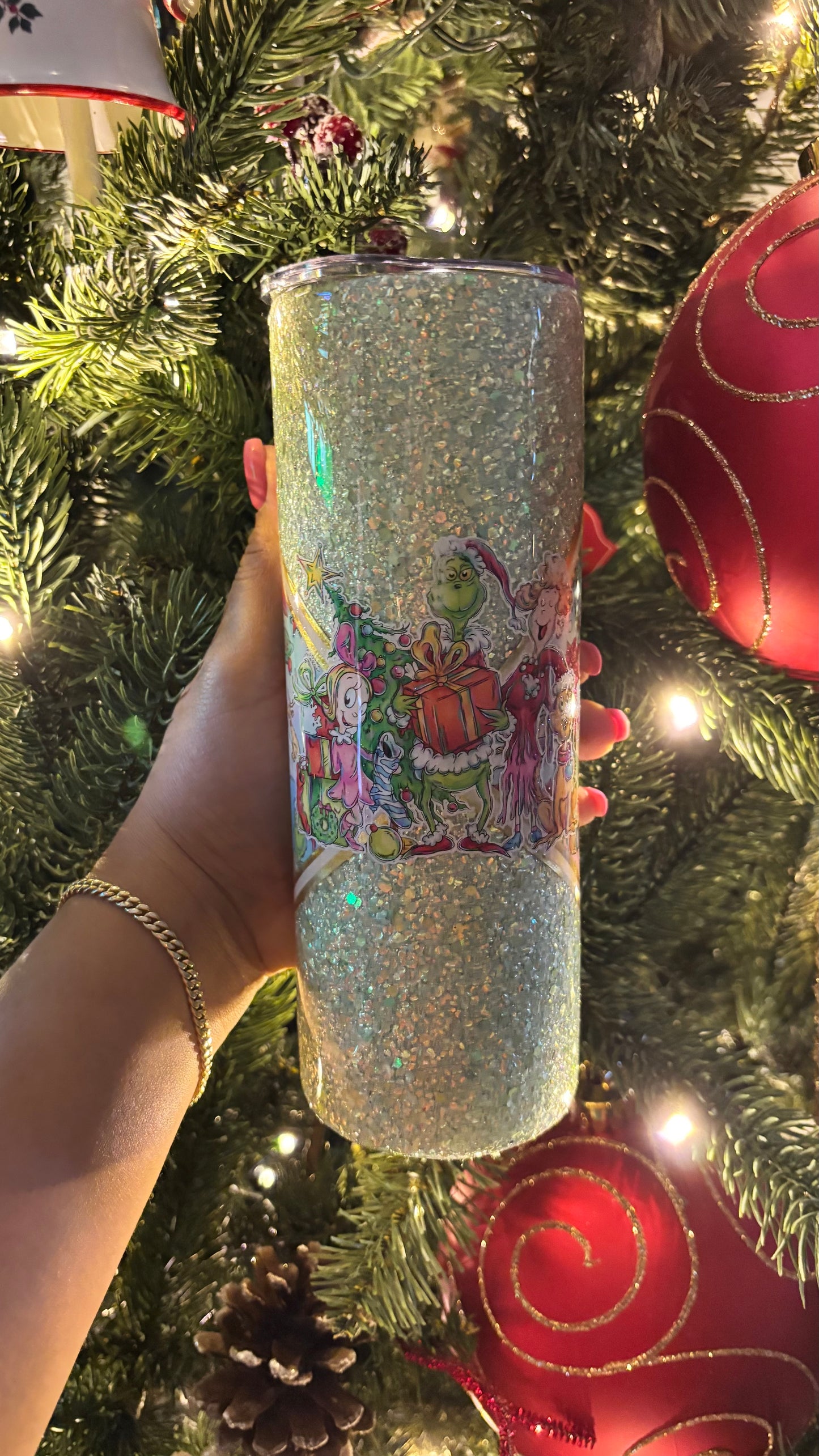 Vaso Grinch 20oz – Colección Navideña