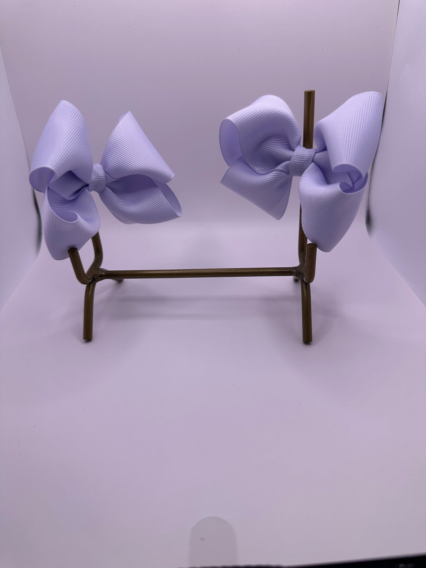 Solid Ribbon Hair Clips Peers
