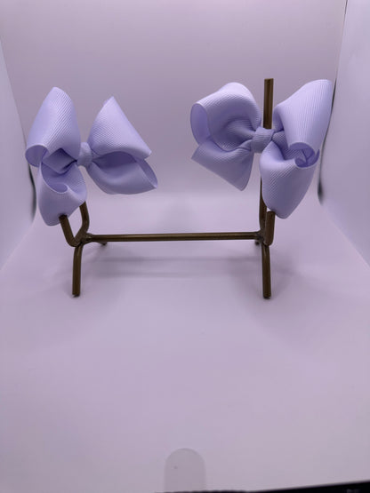 Solid Ribbon Hair Clips Peers
