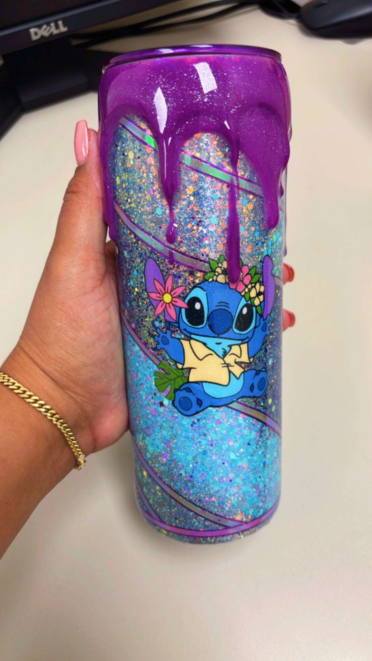 Tumbler 3D “Color Change Drip” – Efecto Mágico