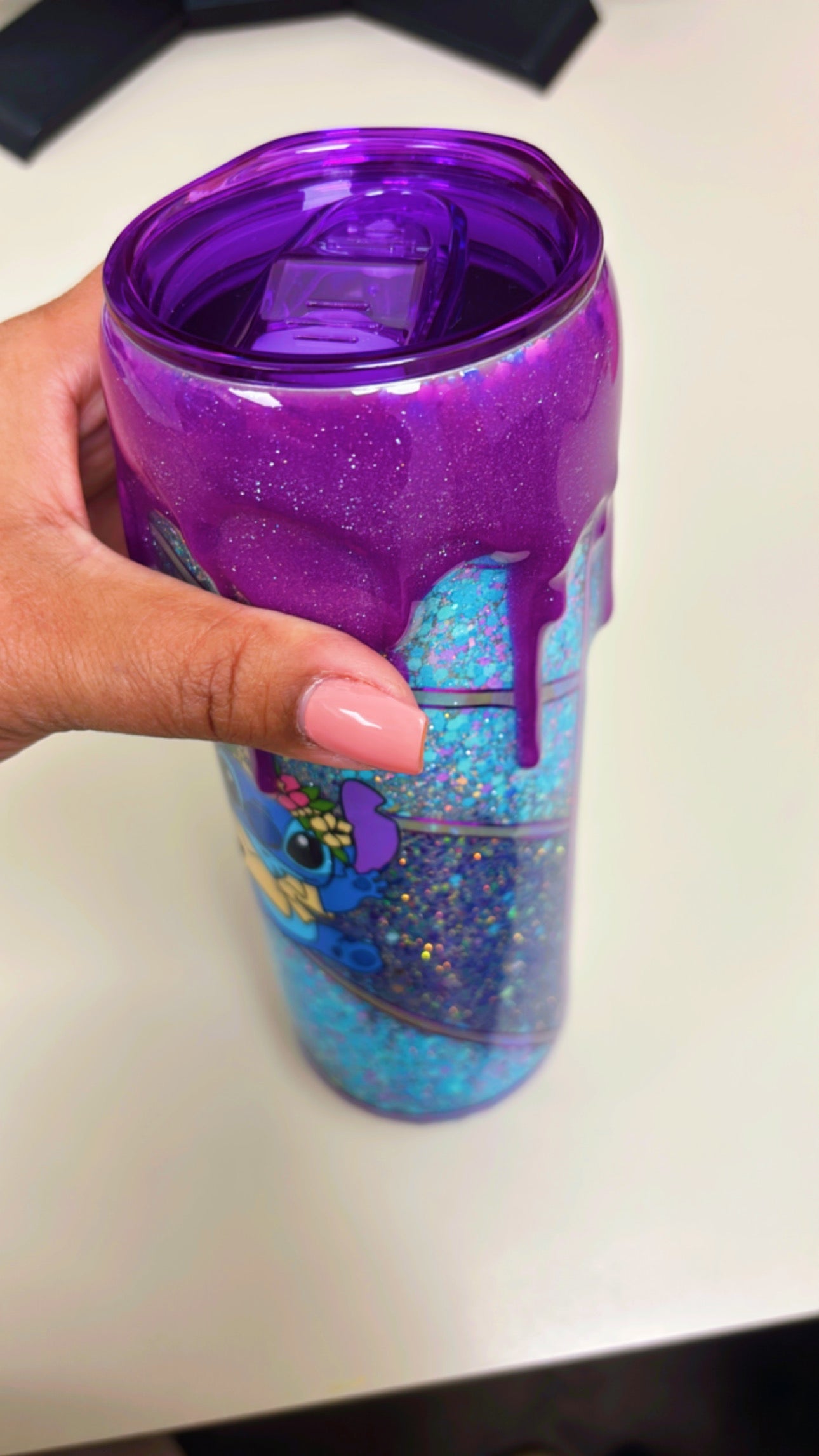 Tumbler 3D “Color Change Drip” – Efecto Mágico
