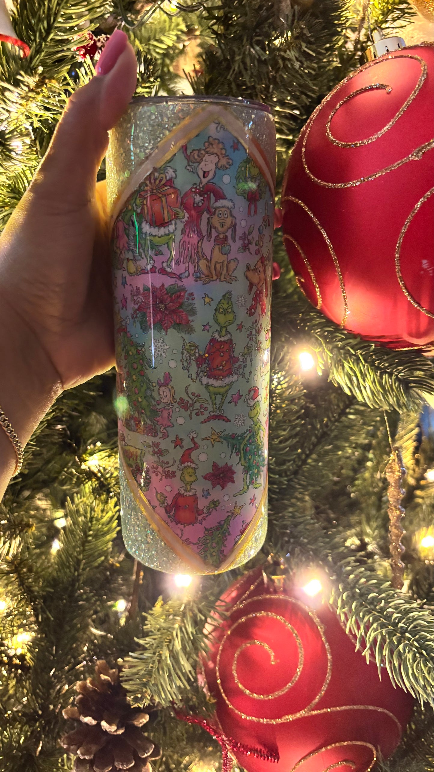Vaso Grinch 20oz – Colección Navideña