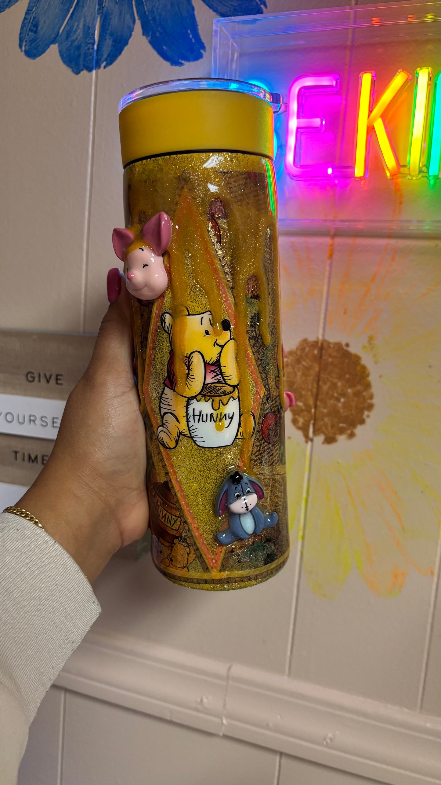 3D Skinny Tumbler- Winnie