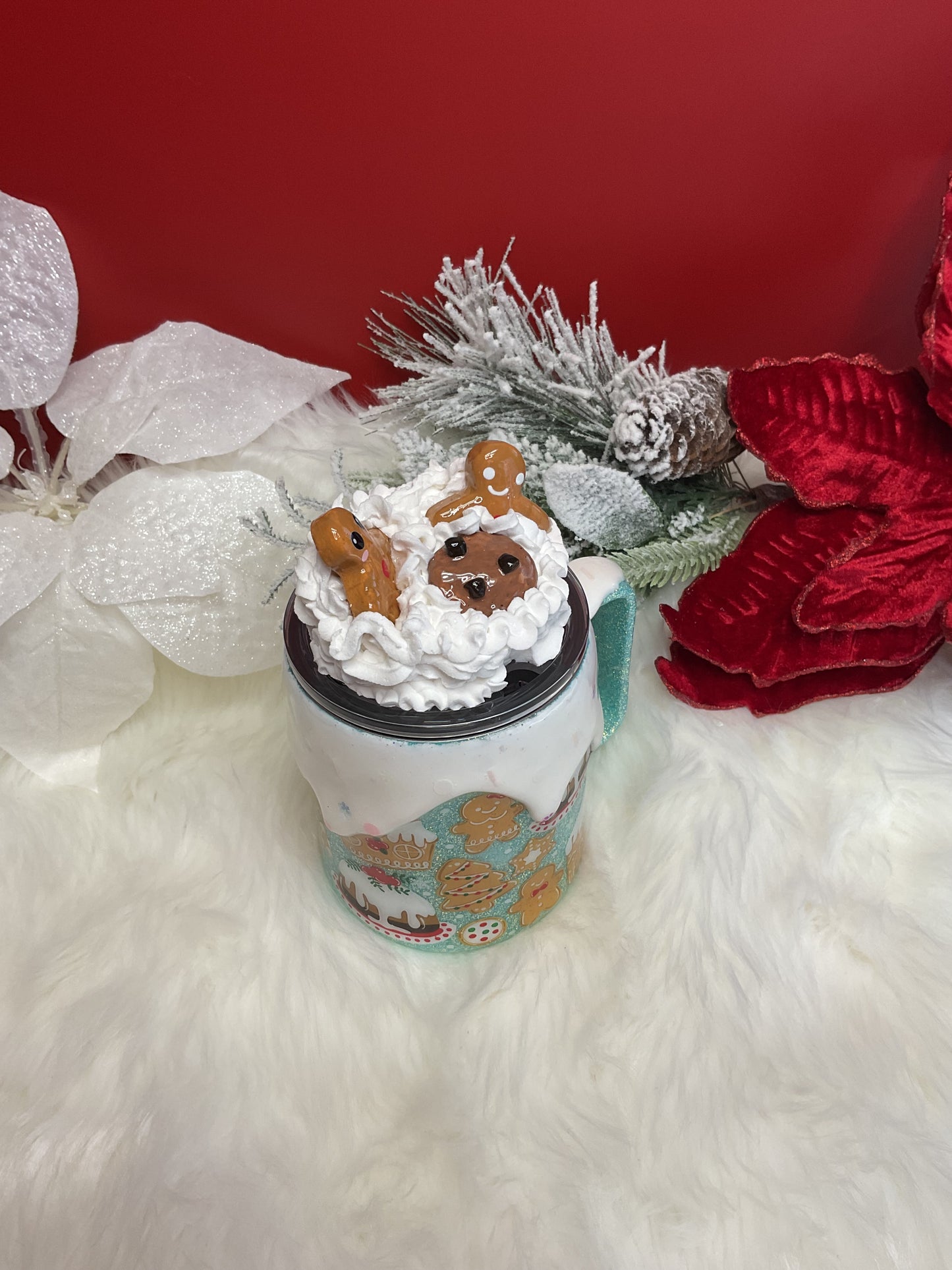 Taza Navideña 3D – Gingerbread Hot Cocoa's