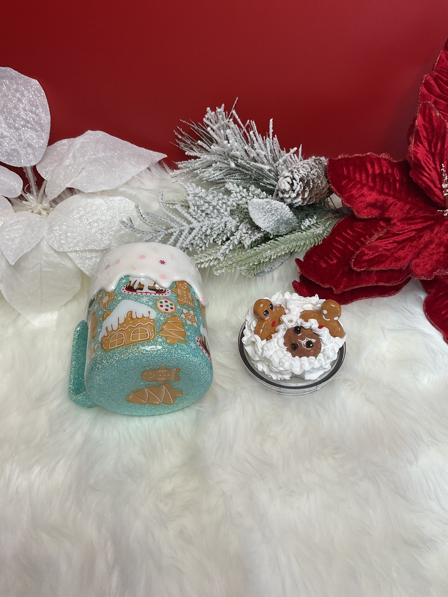 Taza Navideña 3D – Gingerbread Hot Cocoa's