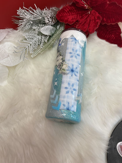 WHITE WINTER ❄️ 3D Tumbler