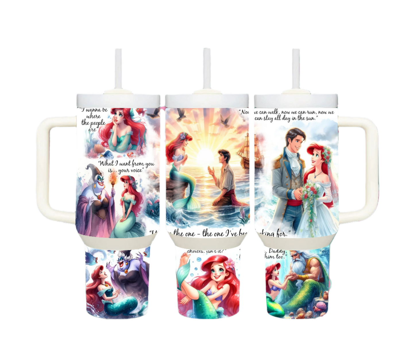 Princess Ariel  40 oz. Tumblers