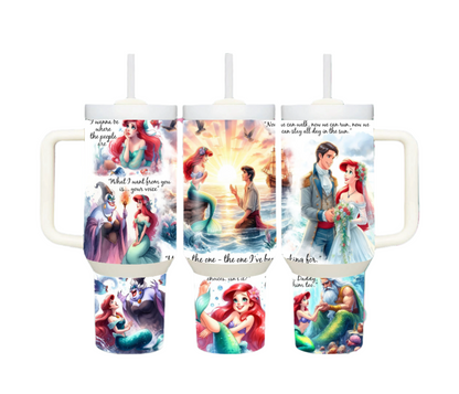 Princess Ariel  40 oz. Tumblers