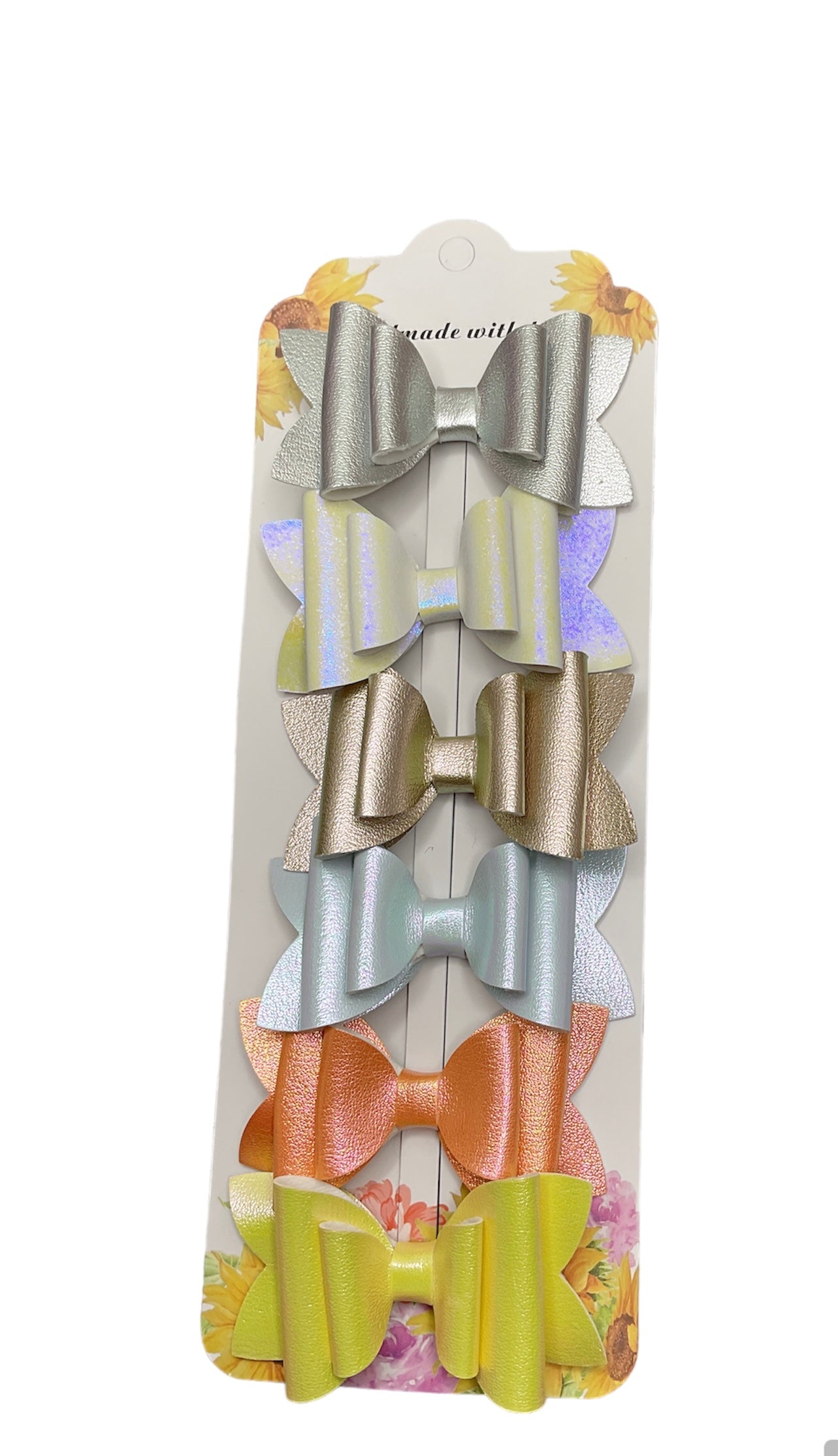 Hair Clips Bow Set