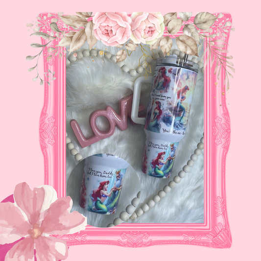 Princess Ariel  40 oz. Tumblers